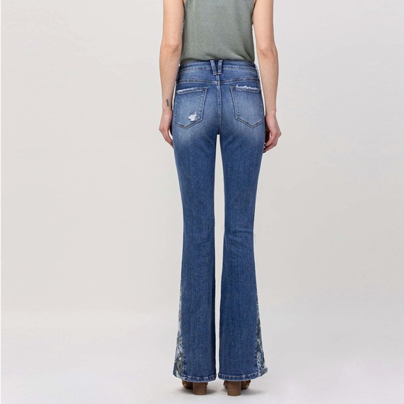 Vervet High Rise Stretch Flare Jeans - Picture 7 of 12